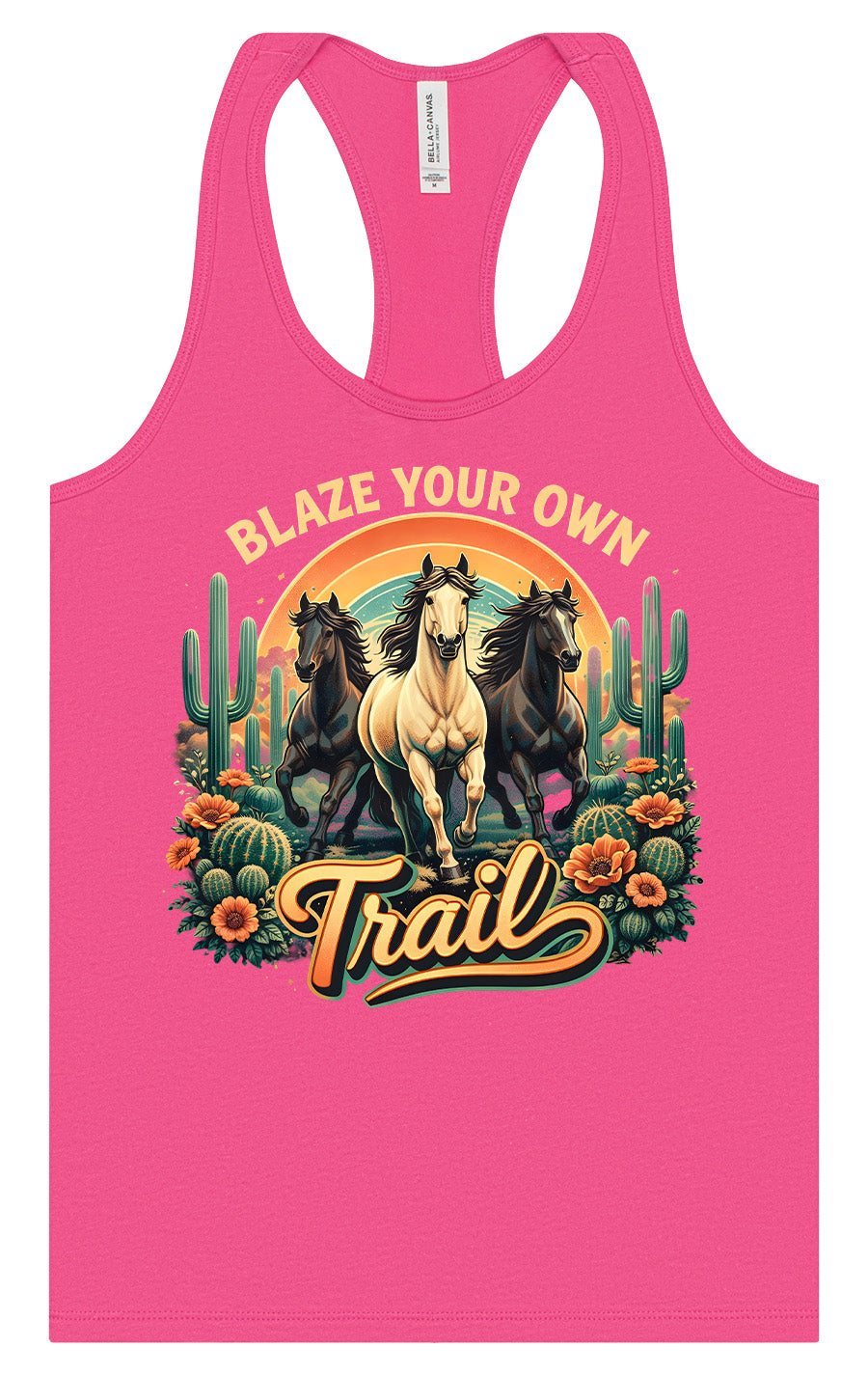 Blaze Your Own Trail Women's Racerback Tank