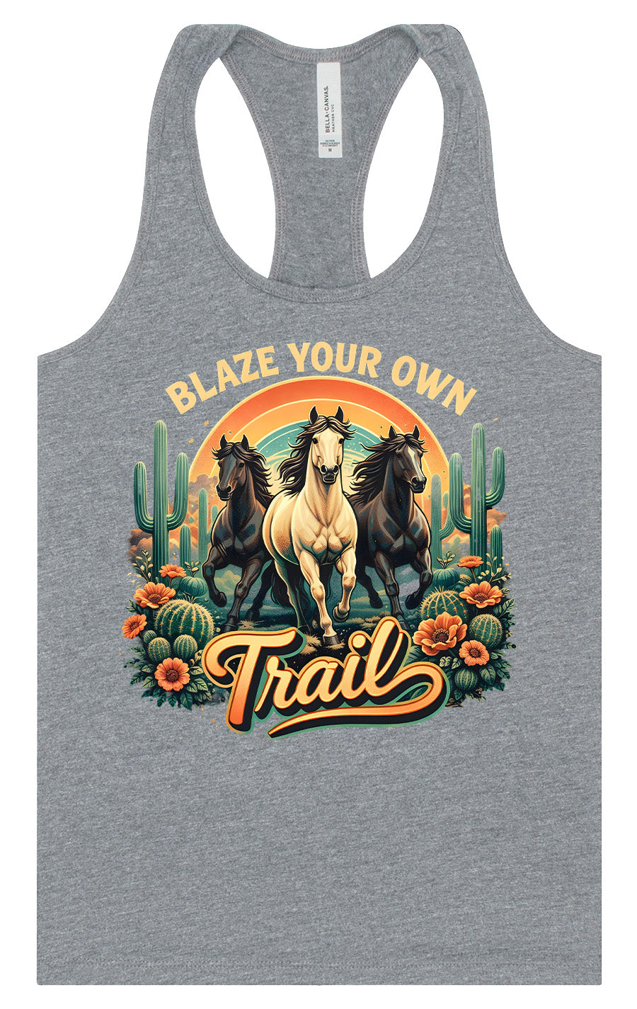 Blaze Your Own Trail Women's Racerback Tank