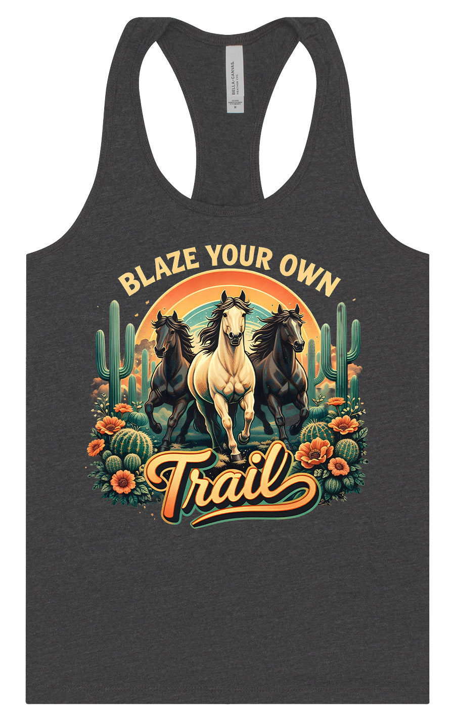 Blaze Your Own Trail Women's Racerback Tank