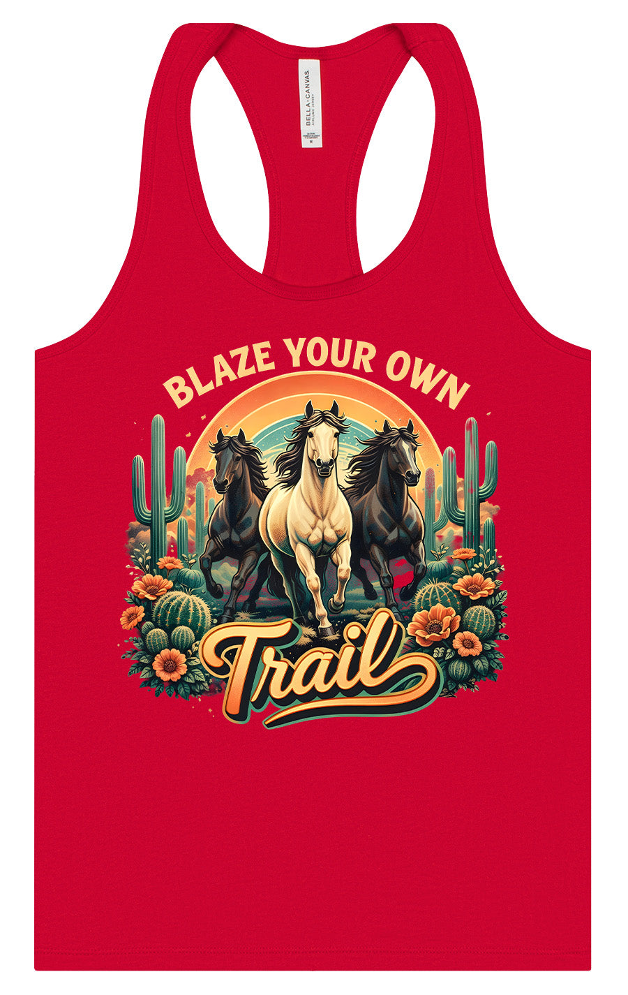 Blaze Your Own Trail Women's Racerback Tank