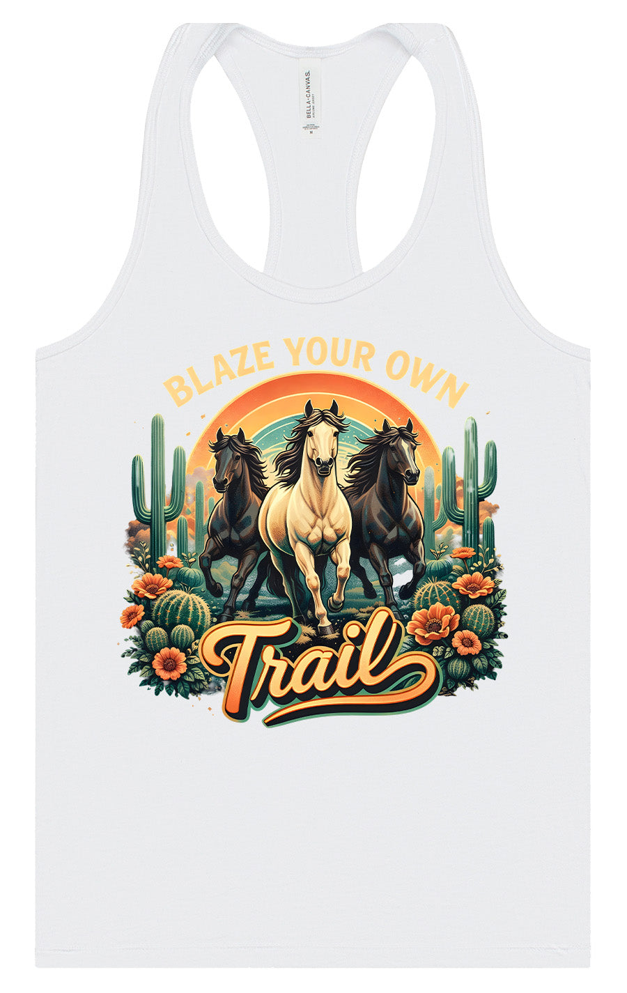Blaze Your Own Trail Women's Racerback Tank