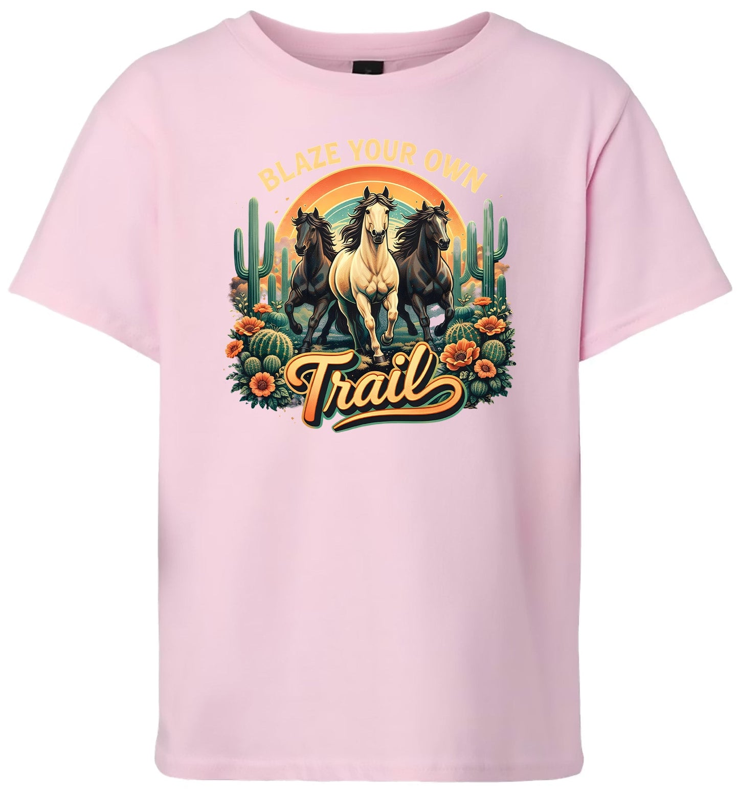Blaze Your Own Trail Children's Gildan Soft Shirt