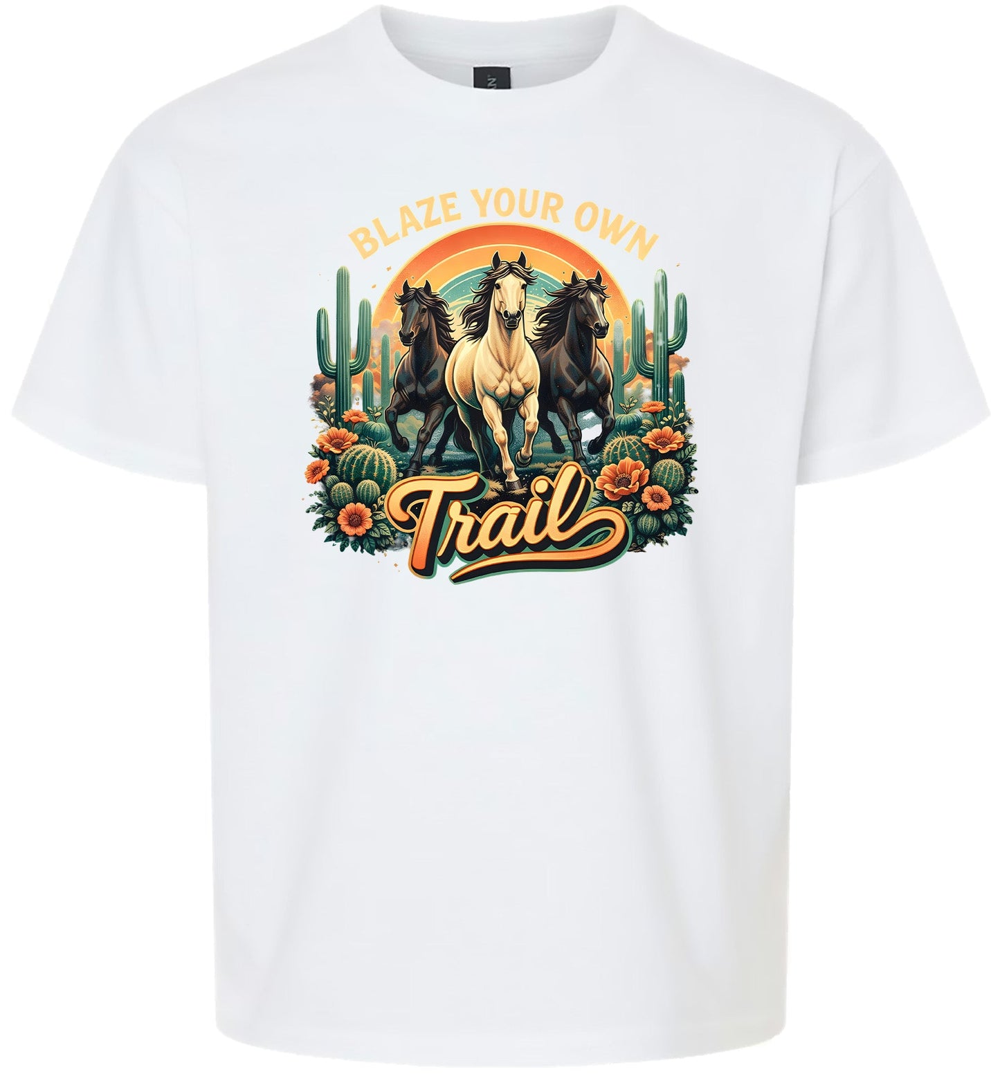 Blaze Your Own Trail Children's Gildan Soft Shirt