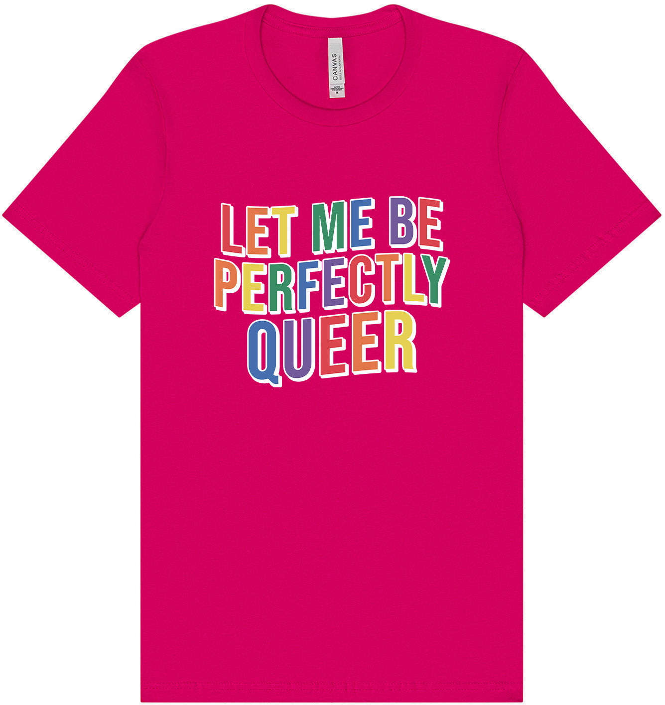 Perfectly Queer Adult Bella Canvas Shirt