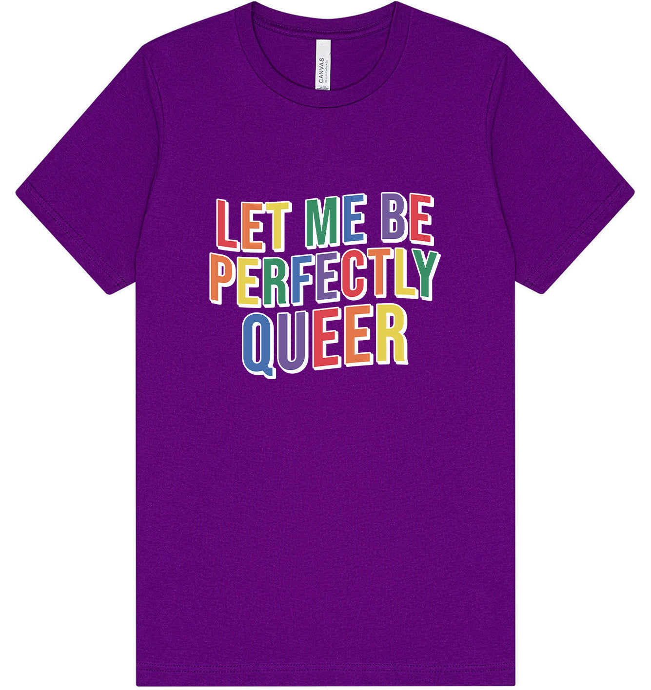 Perfectly Queer Adult Bella Canvas Shirt