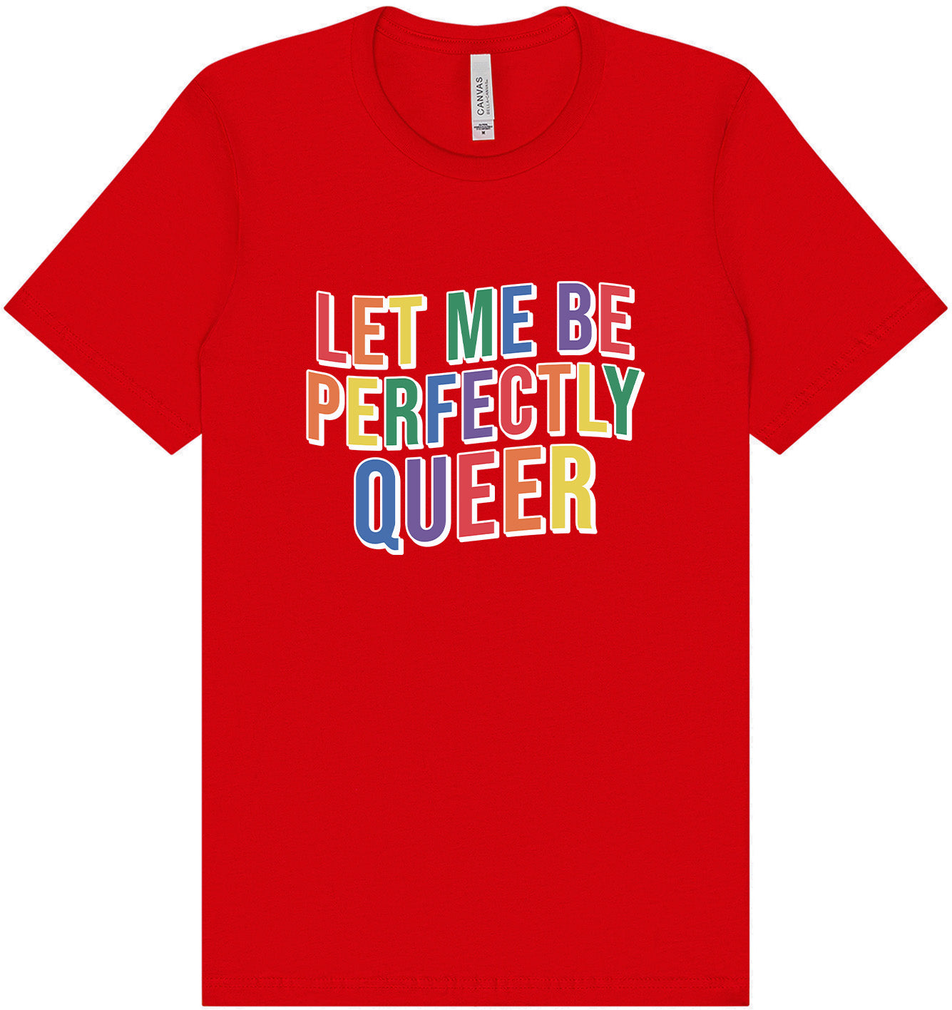Perfectly Queer Adult Bella Canvas Shirt