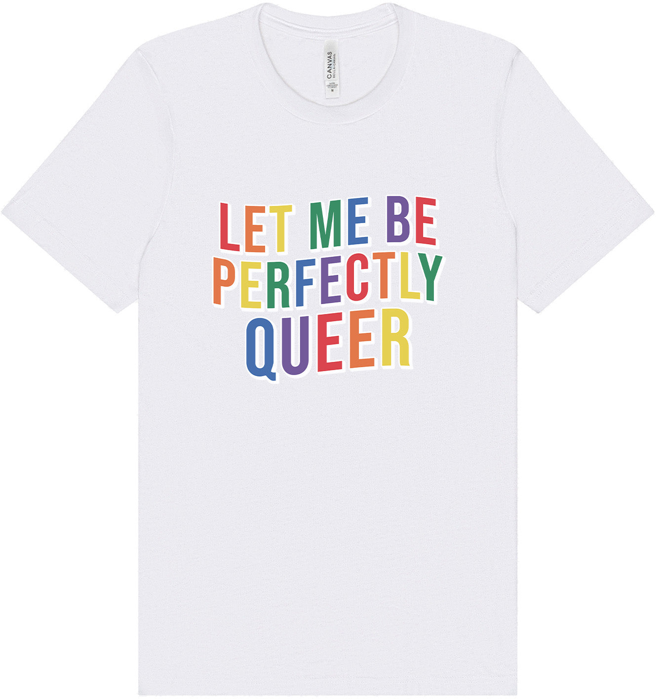 Perfectly Queer Adult Bella Canvas Shirt