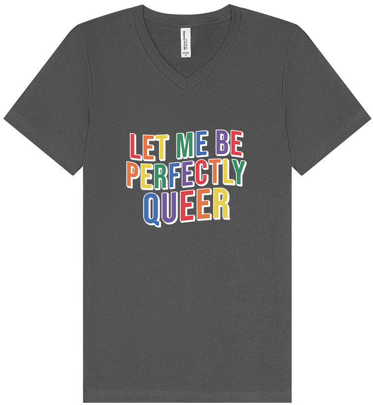 Perfectly Queer Unisex V-Neck Shirt