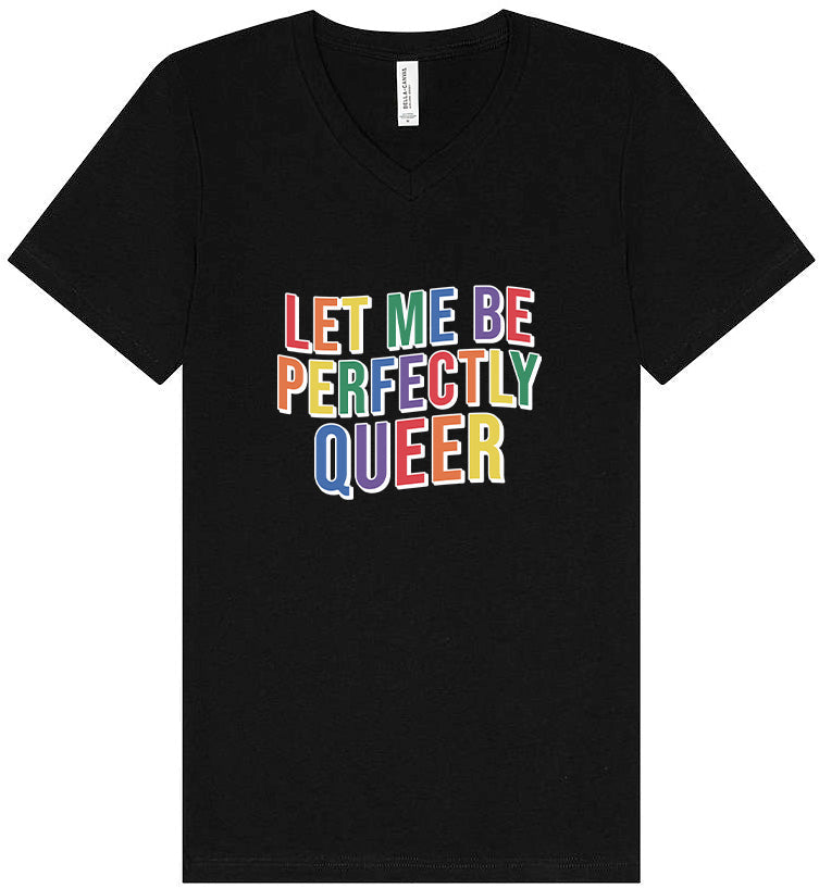 Perfectly Queer Unisex V-Neck Shirt