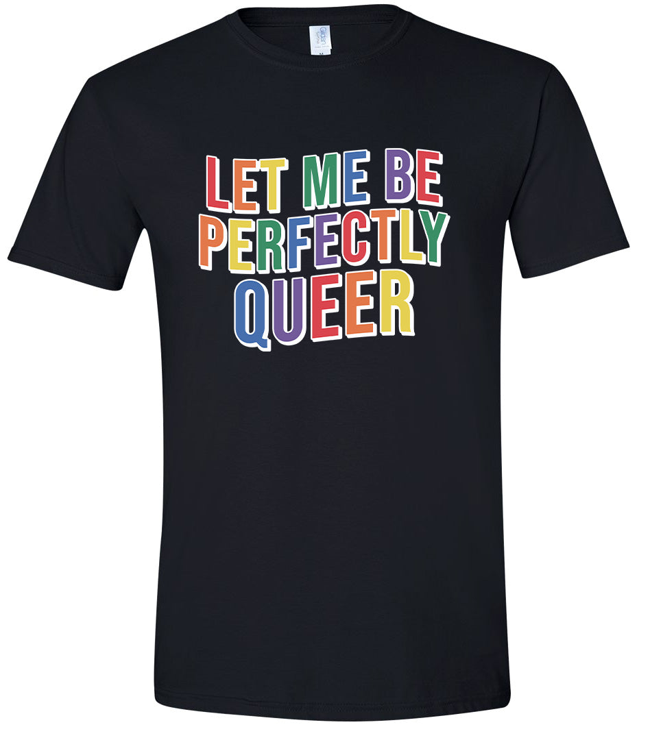 Perfectly Queer Adult Gildan Soft Shirt
