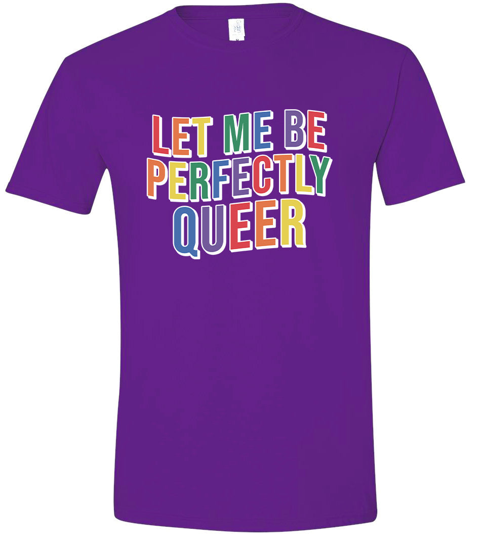 Perfectly Queer Adult Gildan Soft Shirt