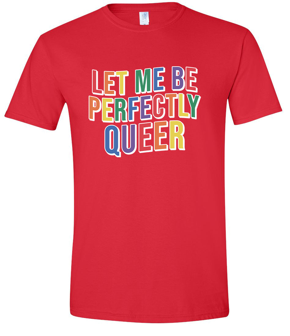 Perfectly Queer Adult Gildan Soft Shirt