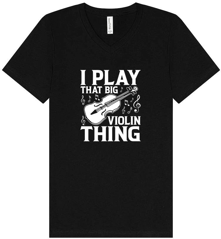 That Big Violin Thing Unisex V-Neck Shirt