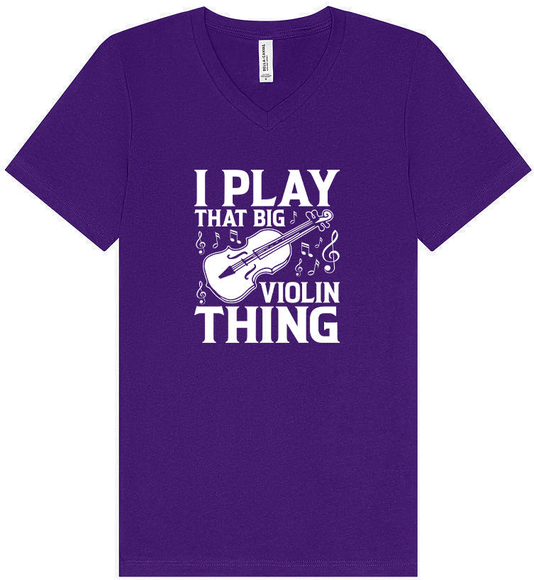 That Big Violin Thing Unisex V-Neck Shirt