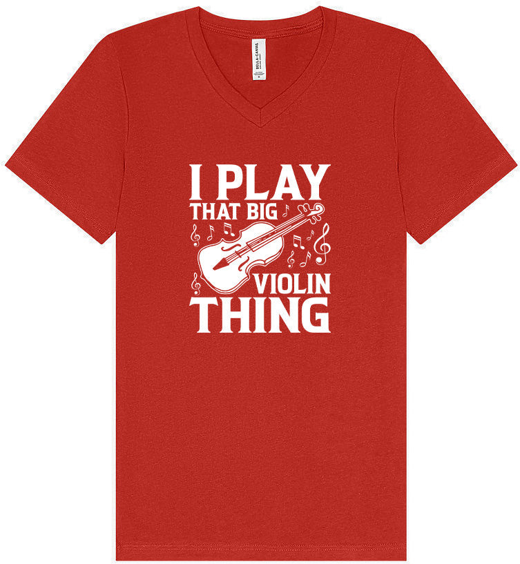 That Big Violin Thing Unisex V-Neck Shirt