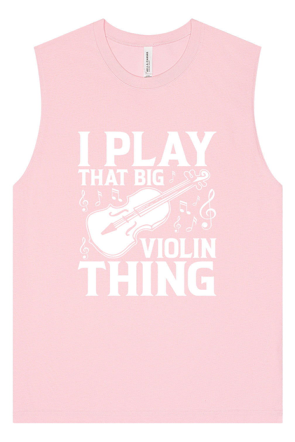 That Big Violin Thing Muscle Tank
