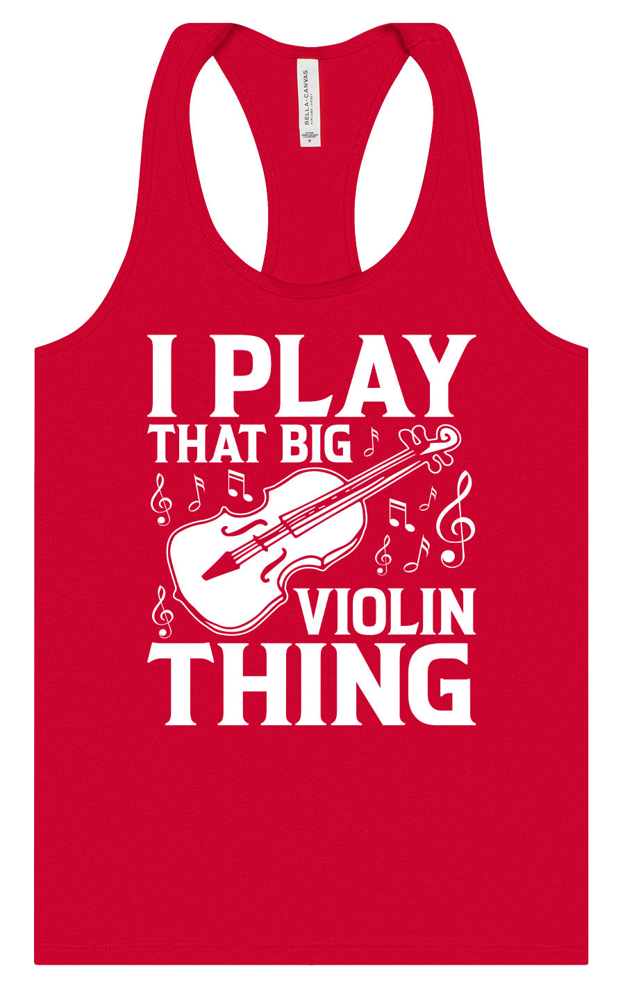 That Big Violin Thing Women's Racerback Tank