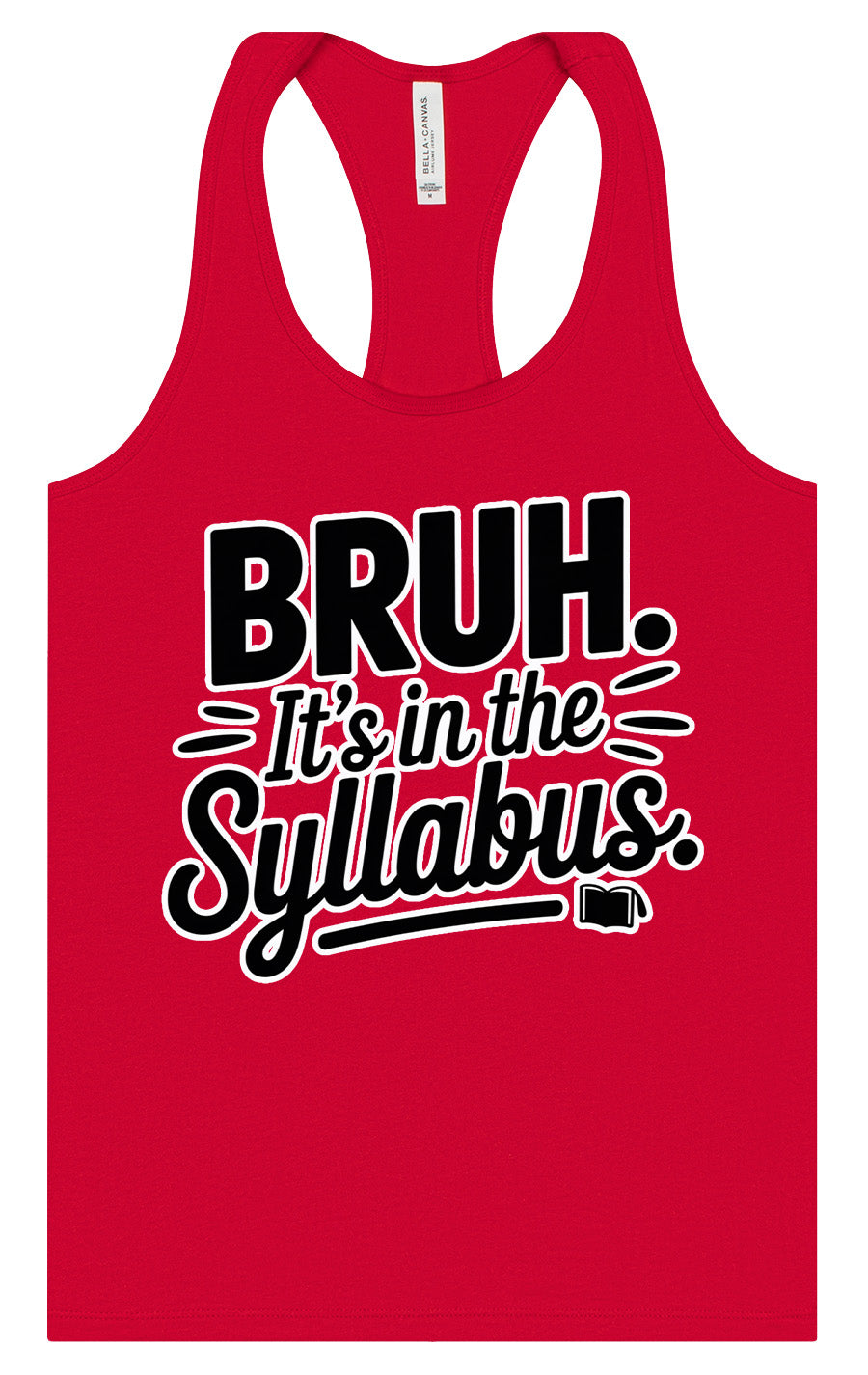 Bruh. It's in the Syllabus. Women's Racerback Tank