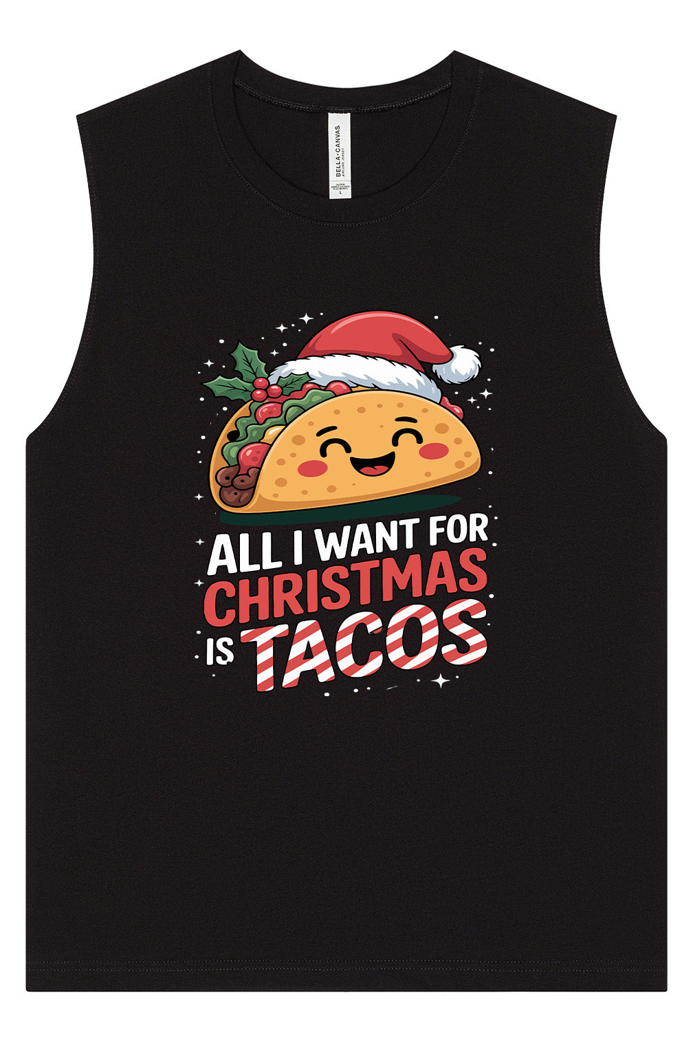 Tacos for Christmas Muscle Tank