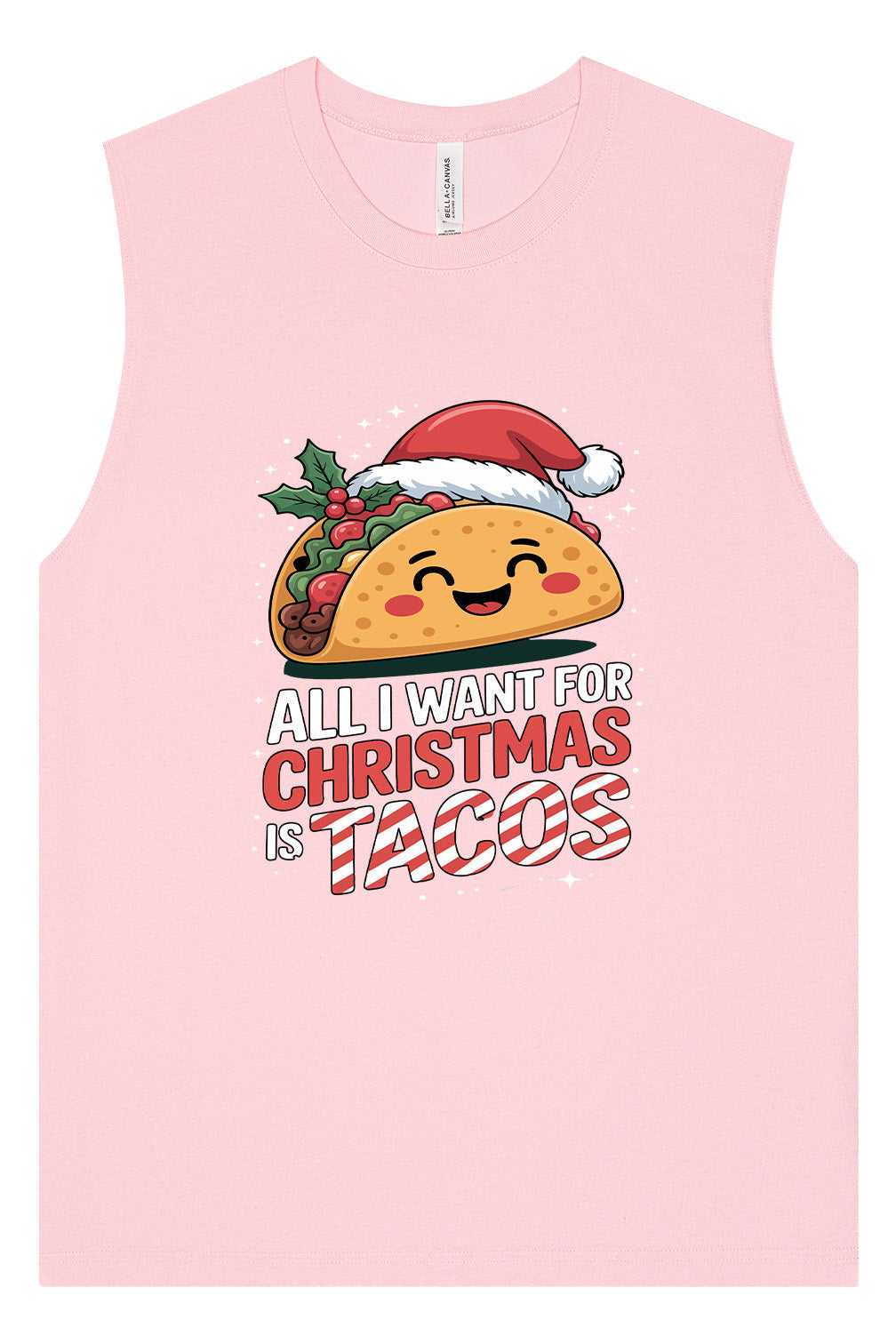 Tacos for Christmas Muscle Tank