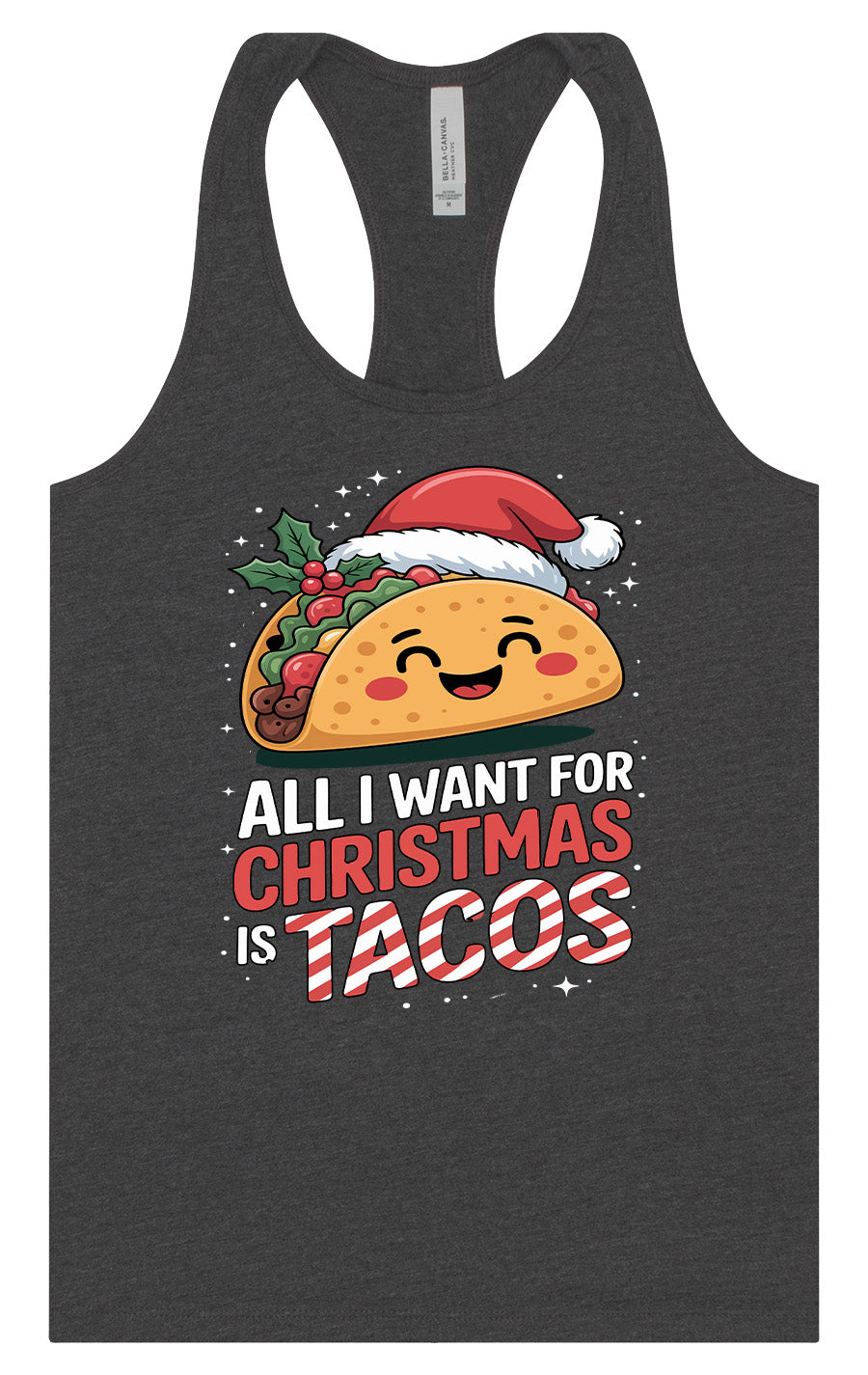 Tacos for Christmas Women's Racerback Tank