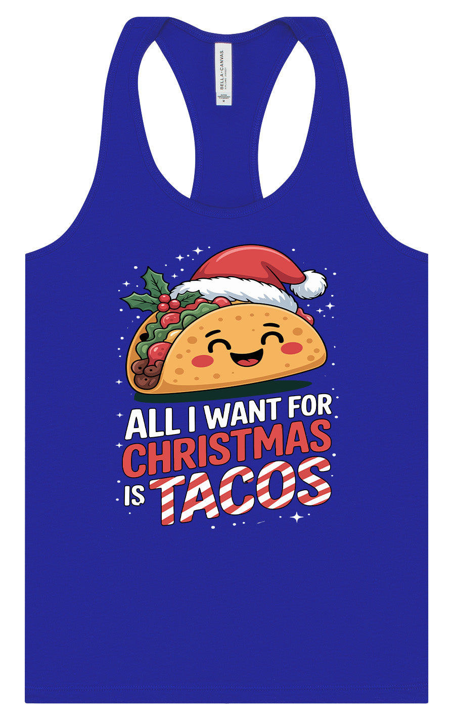 Tacos for Christmas Women's Racerback Tank