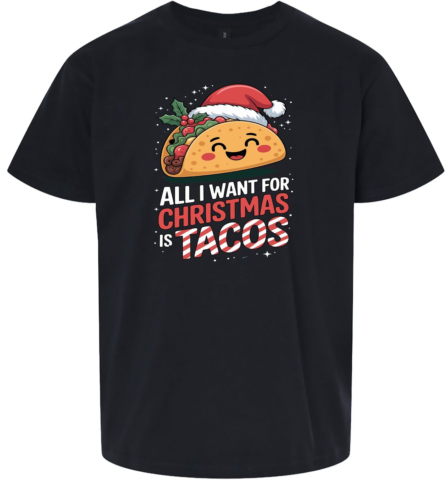 Tacos for Christmas Children's Gildan Soft Shirt