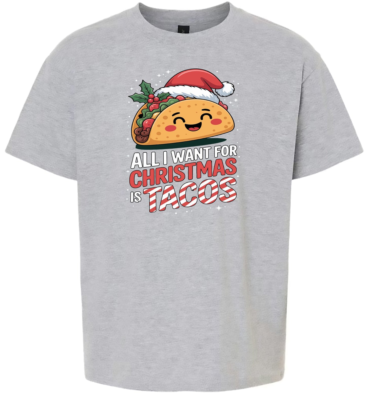 Tacos for Christmas Children's Gildan Soft Shirt