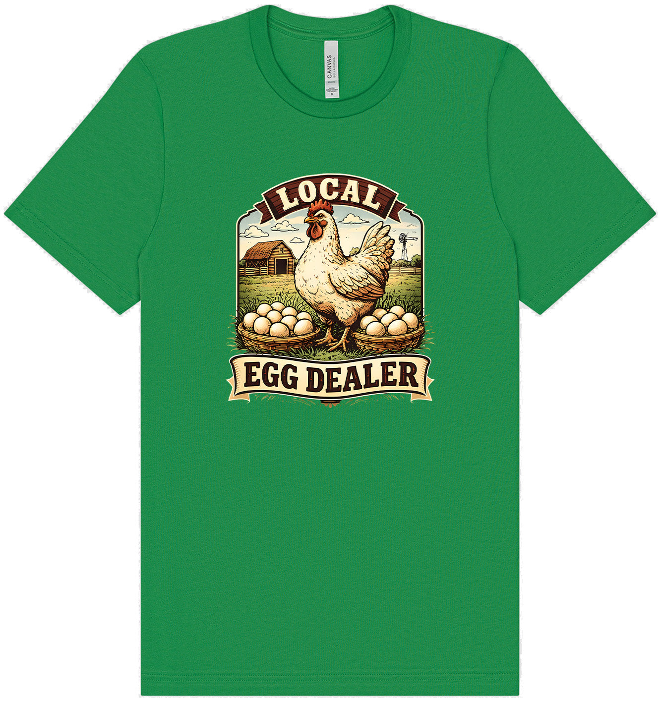 Local Egg Dealer Adult Bella Canvas Shirt