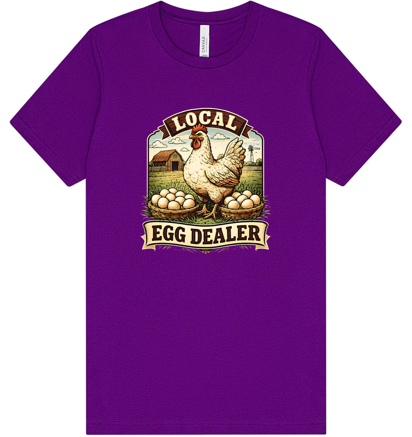 Local Egg Dealer Adult Bella Canvas Shirt