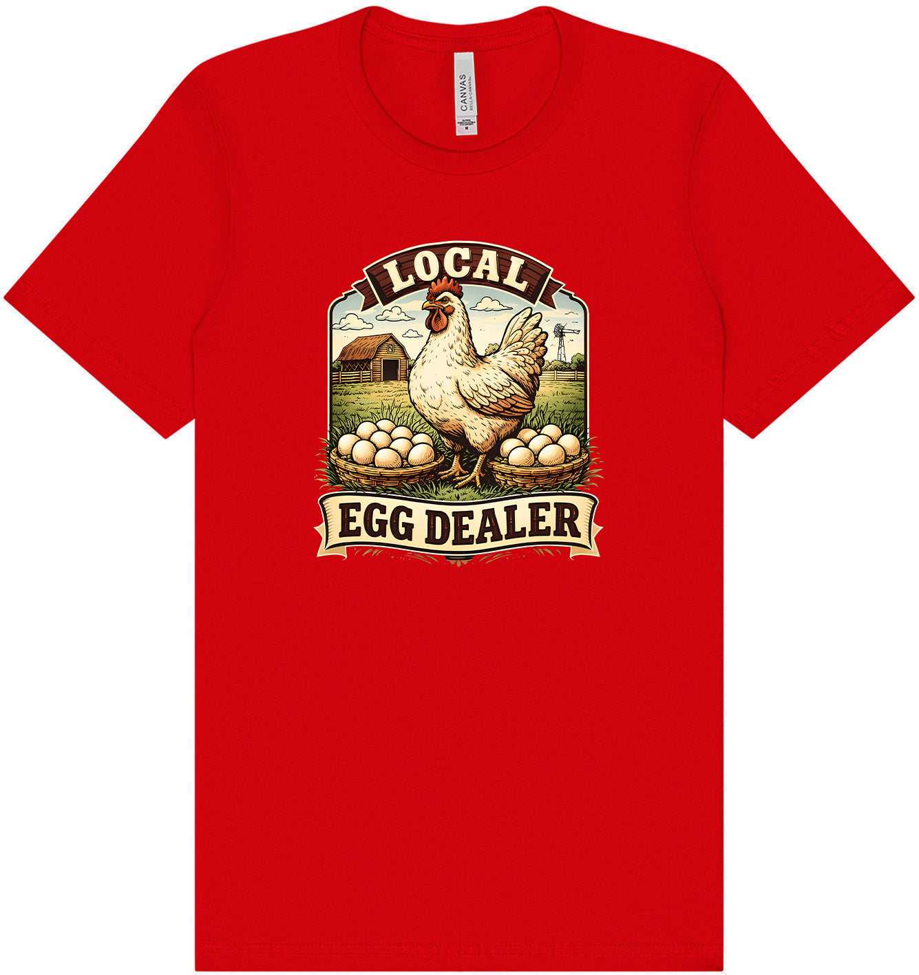 Local Egg Dealer Adult Bella Canvas Shirt