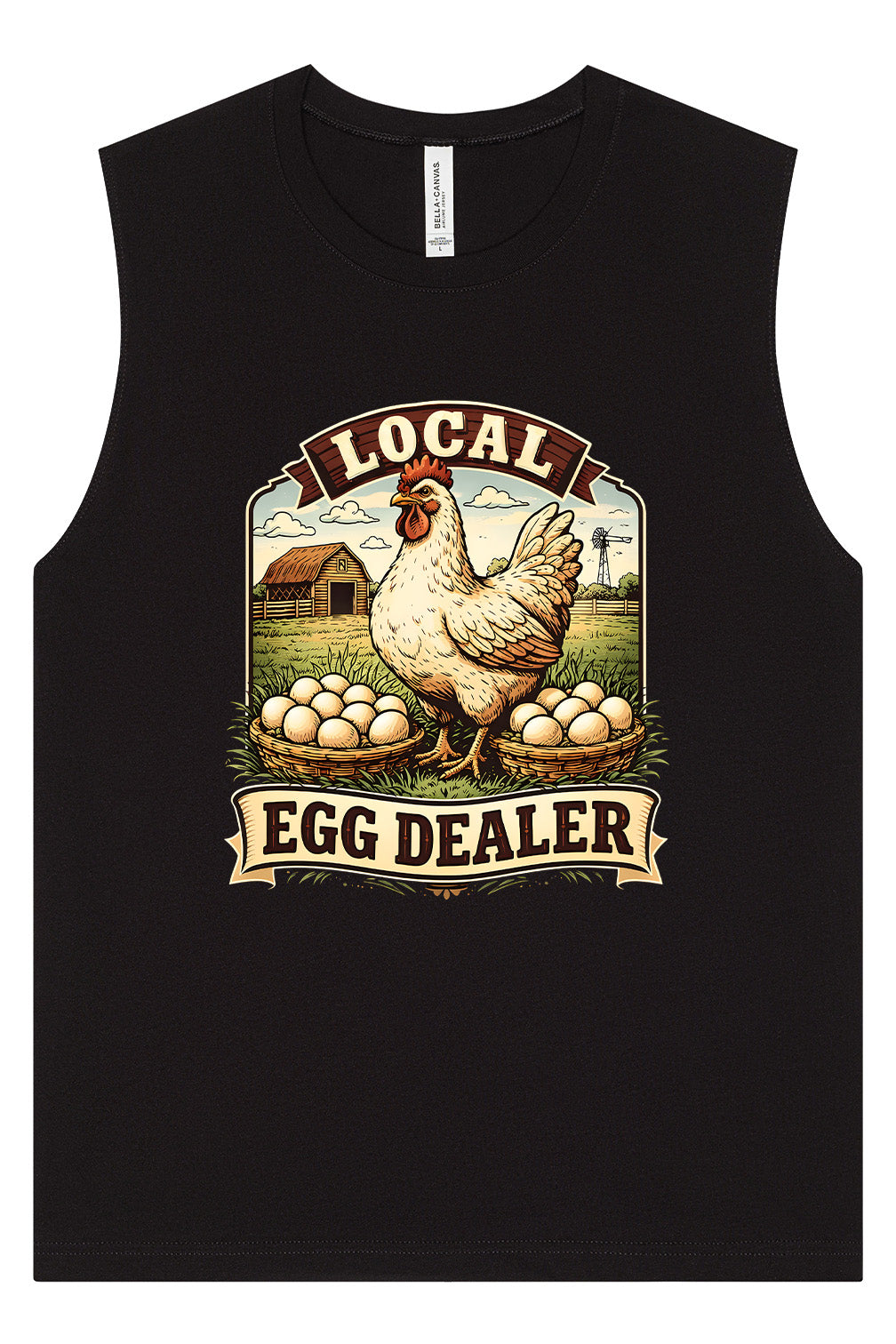 Local Egg Dealer Muscle Tank