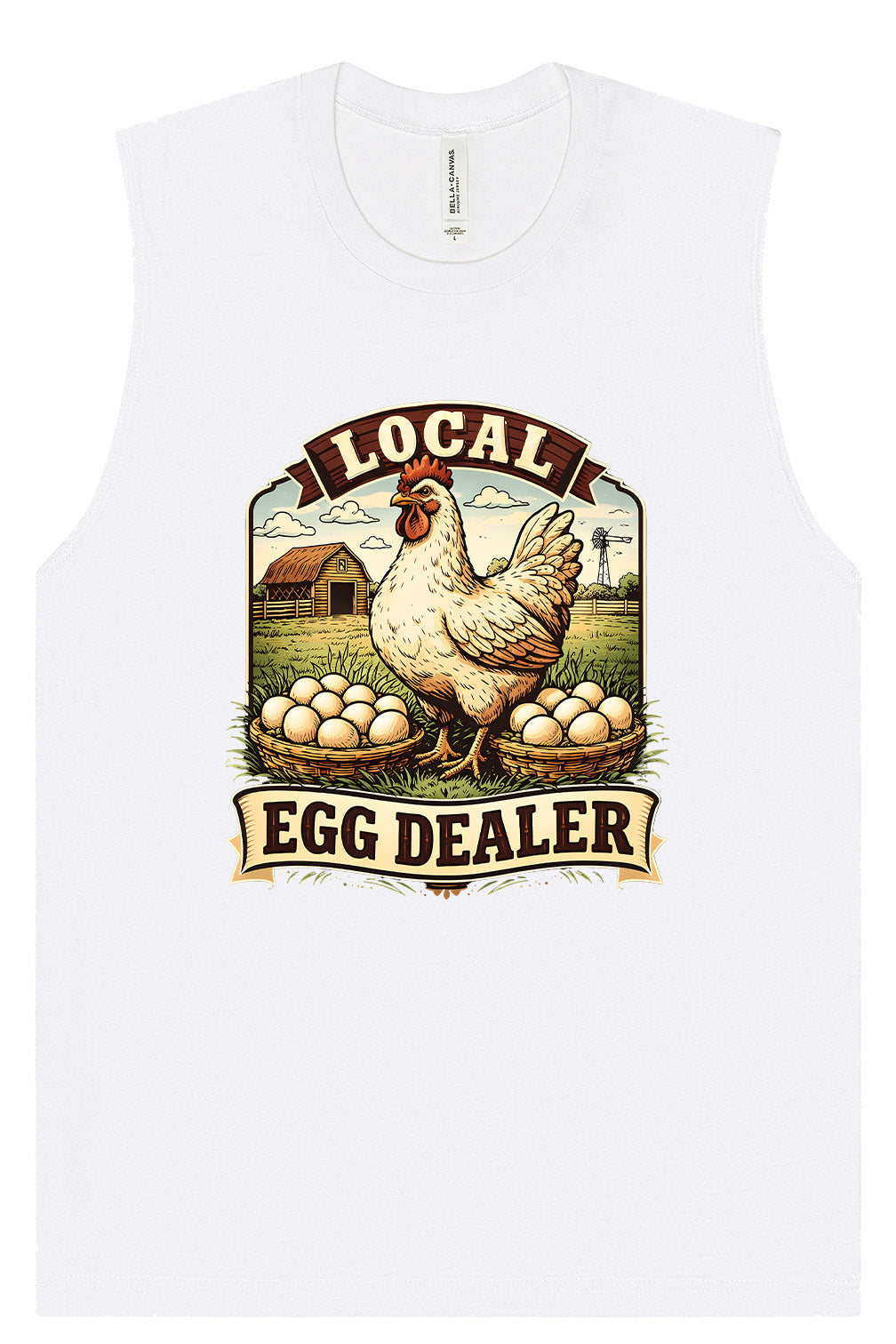 Local Egg Dealer Muscle Tank