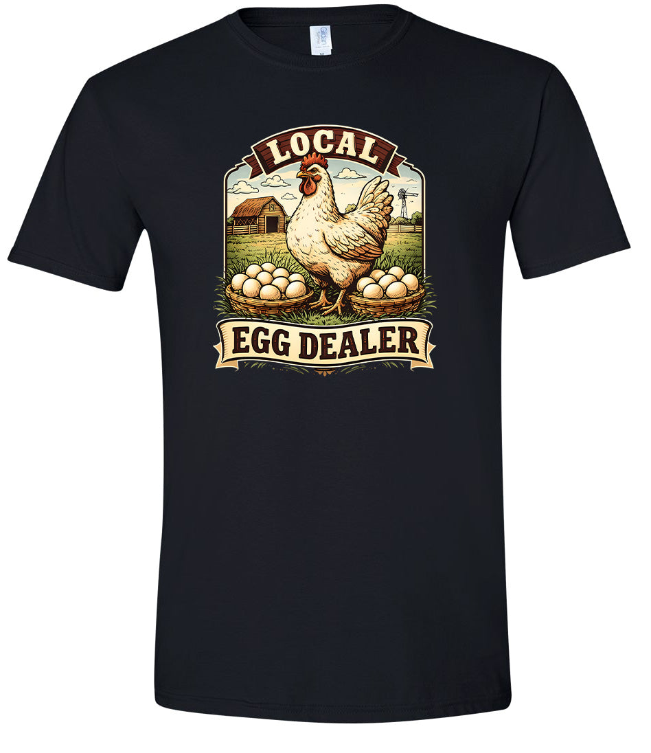 Local Egg Dealer Adult Gildan Soft Shirt