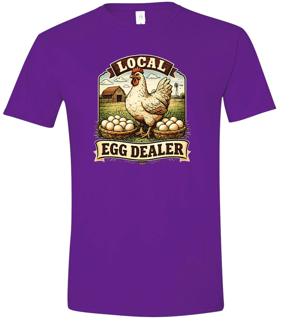 Local Egg Dealer Adult Gildan Soft Shirt