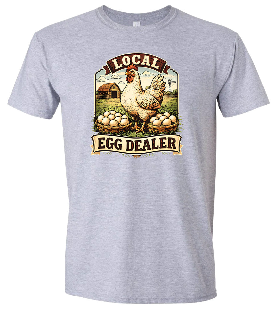 Local Egg Dealer Adult Gildan Soft Shirt