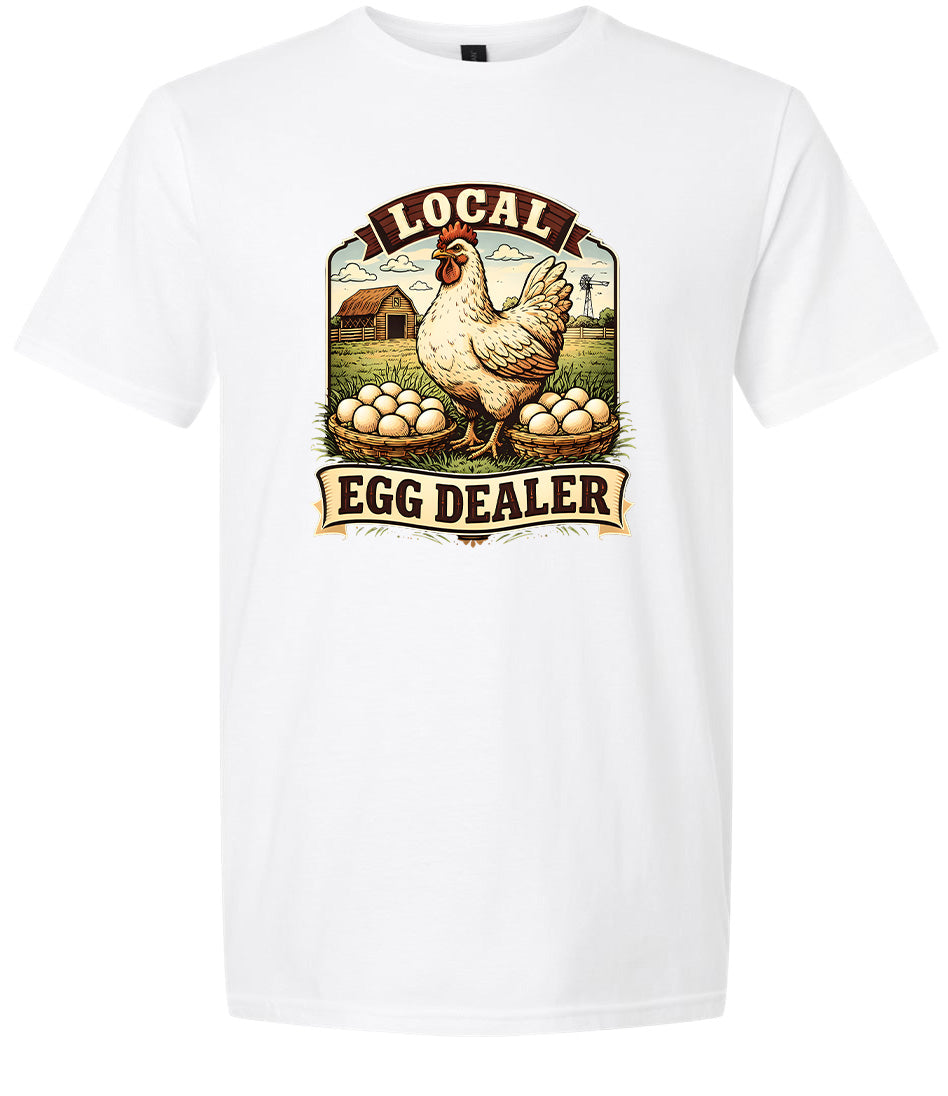 Local Egg Dealer Adult Gildan Soft Shirt