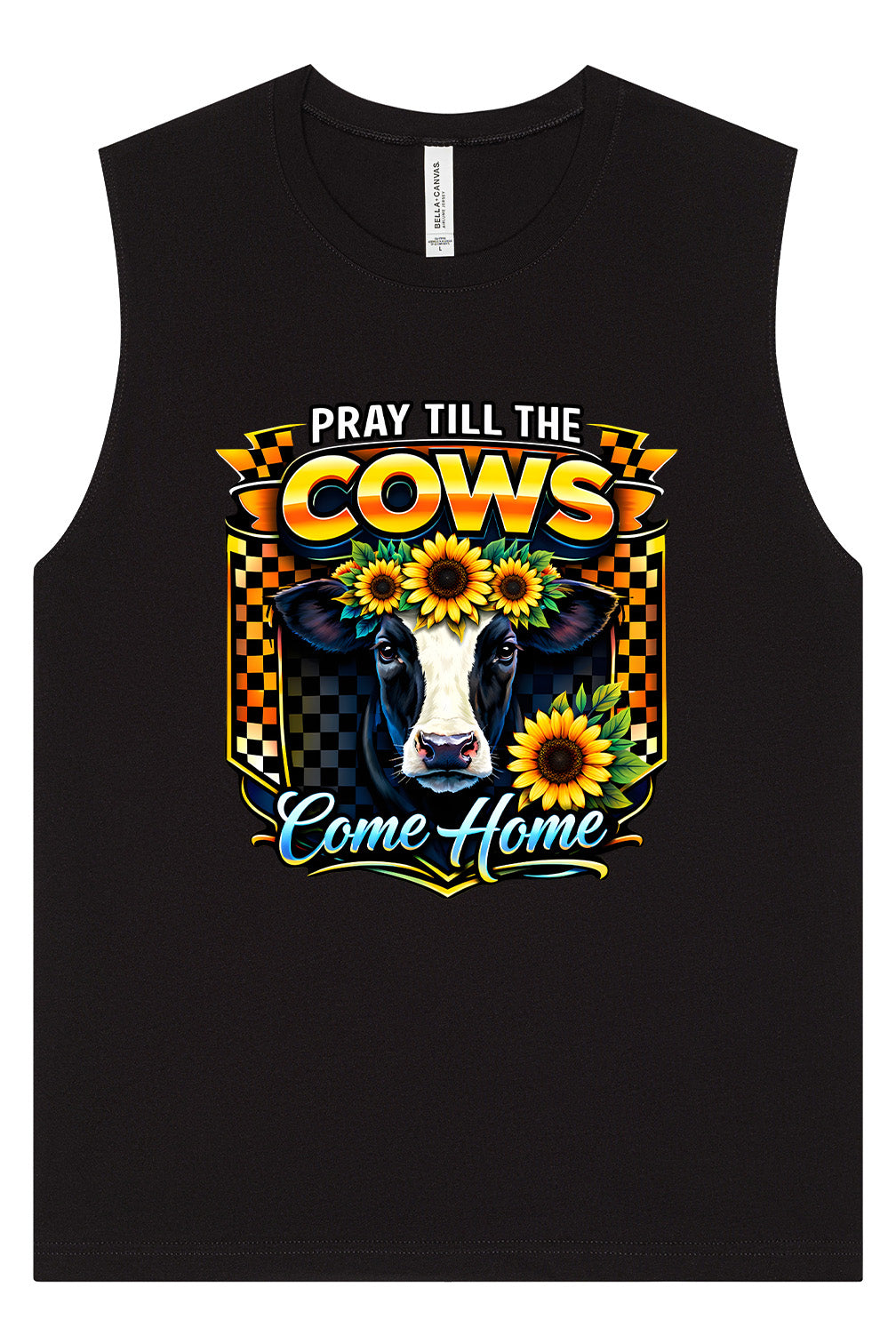 Pray til the Cows Come Home Muscle Tank