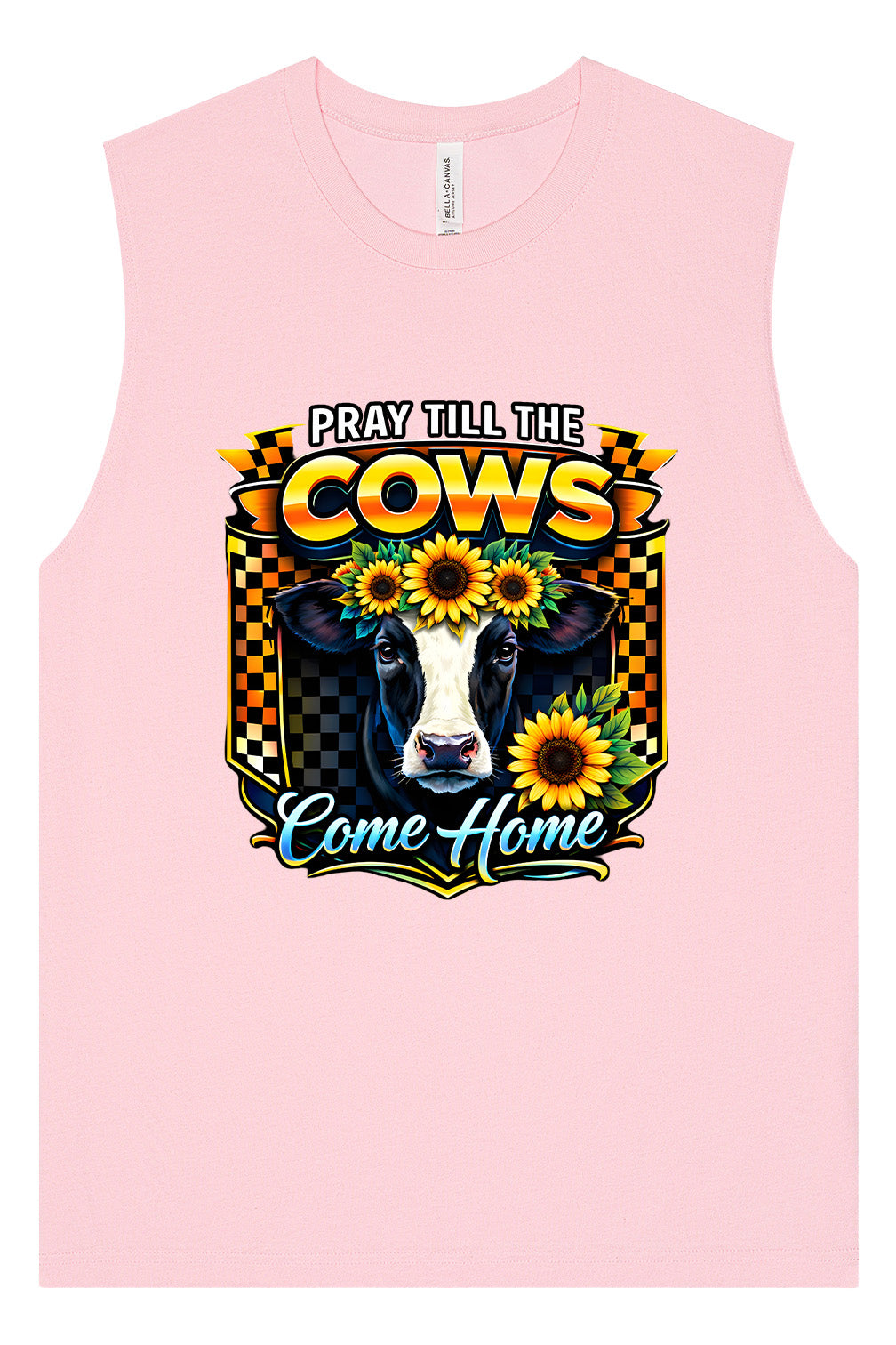 Pray til the Cows Come Home Muscle Tank