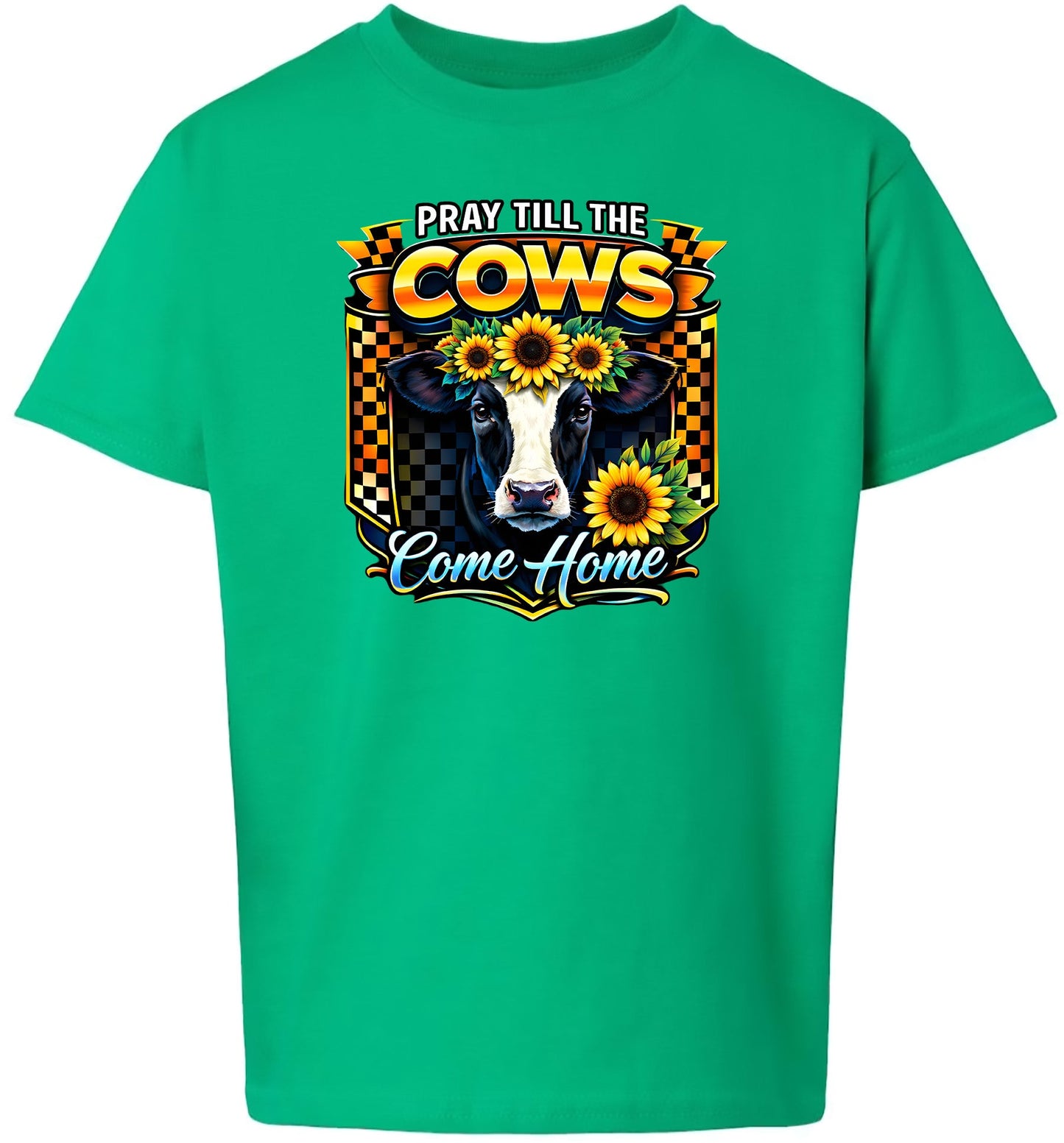 Pray til the Cows Come Home Children's Gildan Soft Shirt