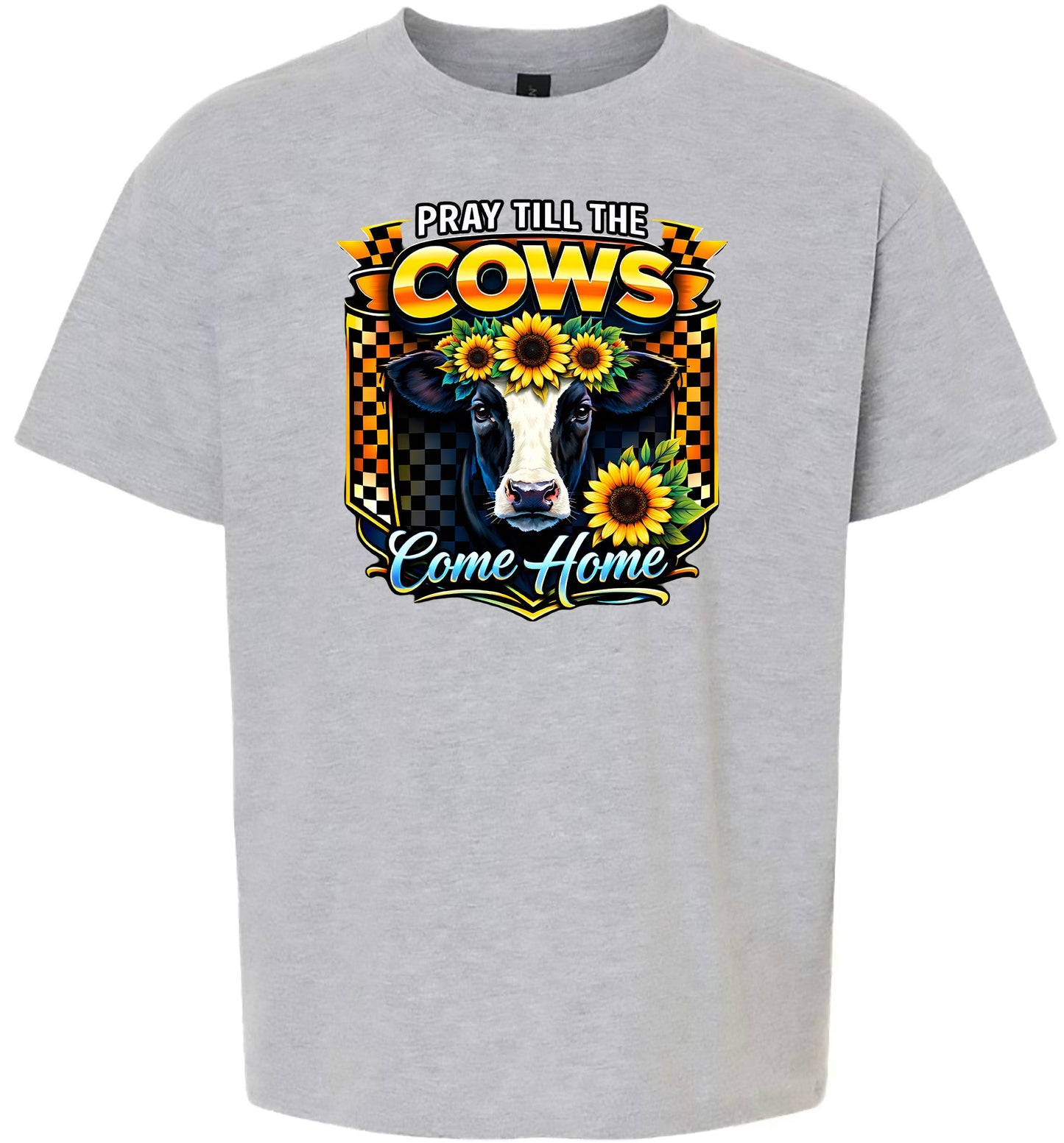 Pray til the Cows Come Home Children's Gildan Soft Shirt