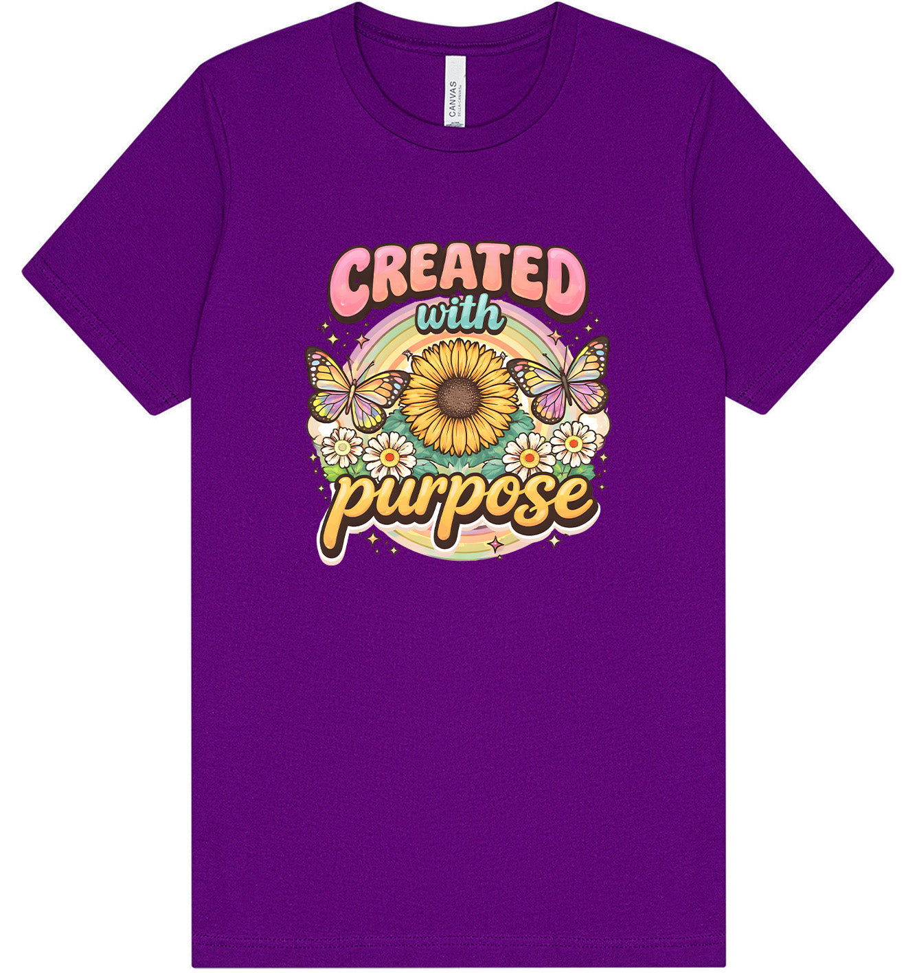 Created with Purpose Adult Bella Canvas Shirt