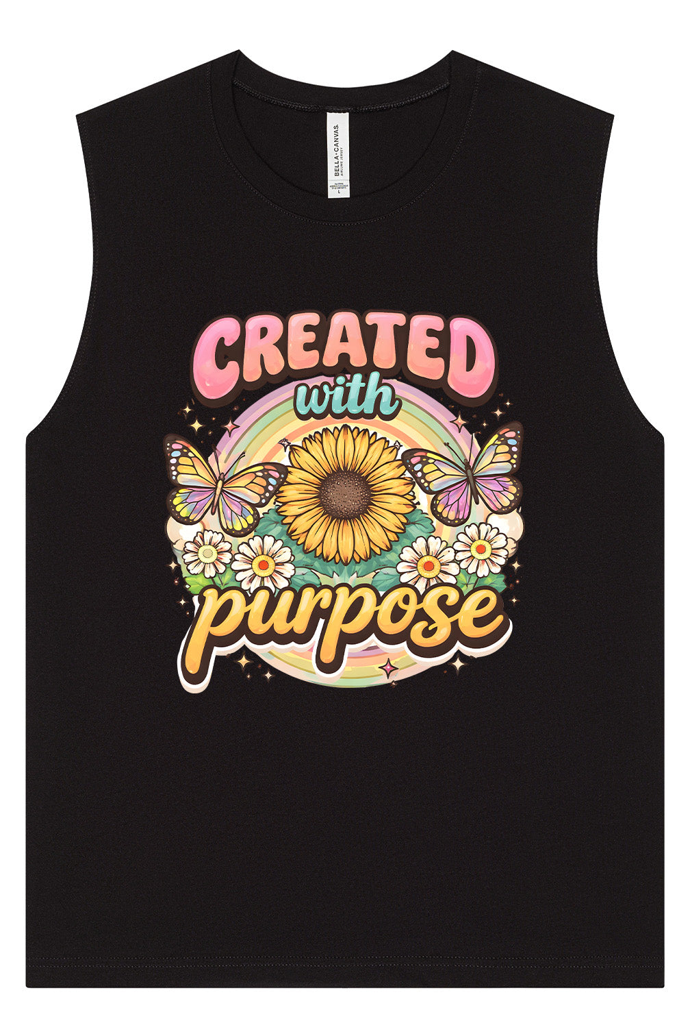 Created with Purpose Muscle Tank