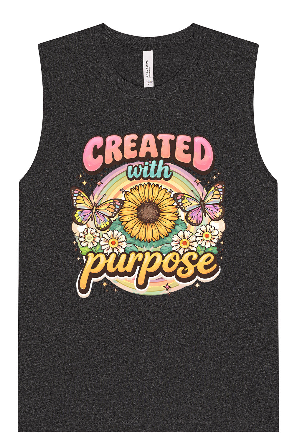Created with Purpose Muscle Tank