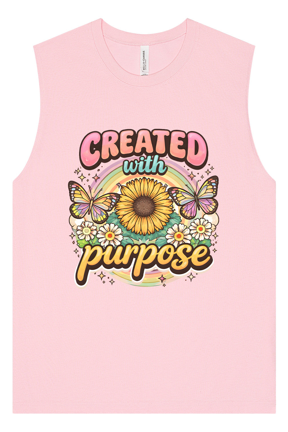 Created with Purpose Muscle Tank