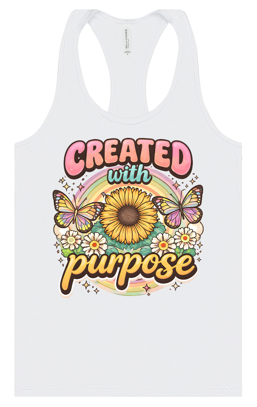 Created with Purpose Women's Racerback Tank