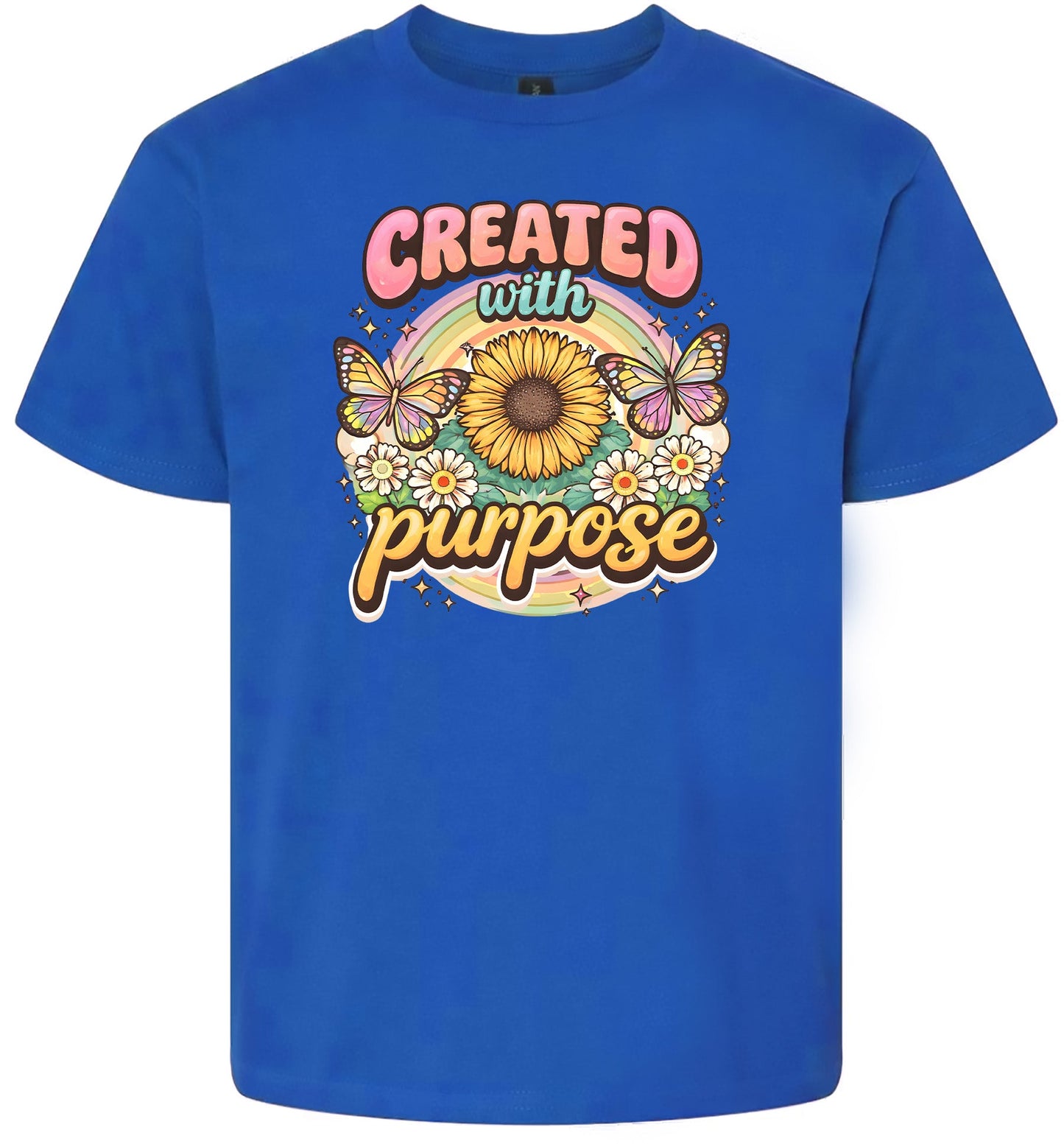 Created with Purpose Children's Gildan Soft Shirt