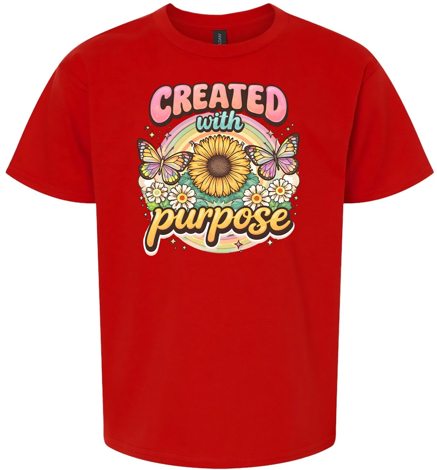 Created with Purpose Children's Gildan Soft Shirt
