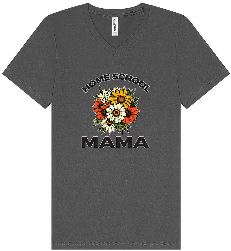 Homeschool Mama Unisex V-Neck Shirt