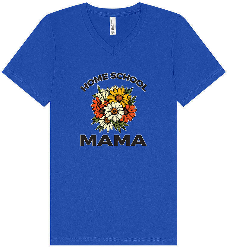 Homeschool Mama Unisex V-Neck Shirt